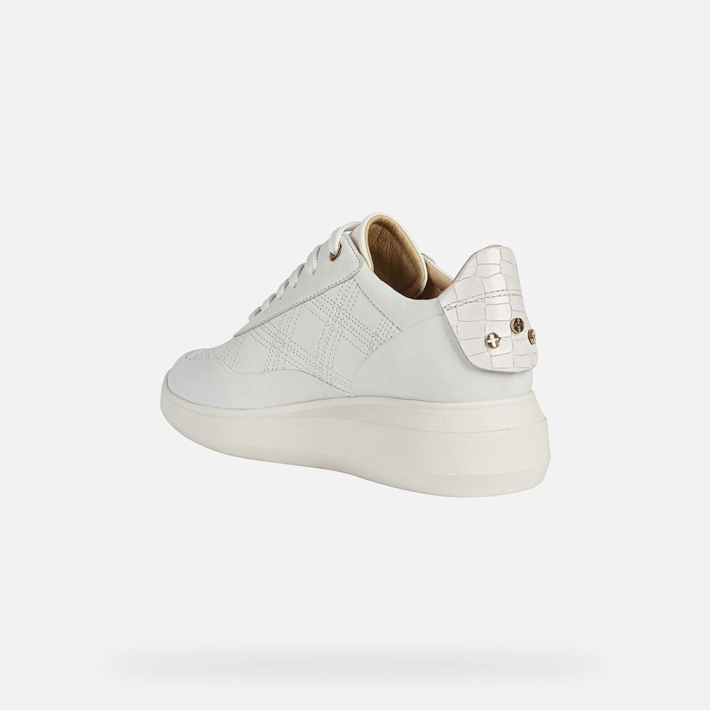 Tenis Geox Senhora Branco - Rubidia - HLBZU3756